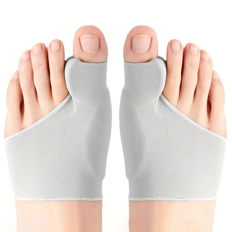 Product Image for Avelena | Compresscare Zehenkorrektor Gegen Hallux Valgus Komfort für Deine Füße, 2 Paar Grau / L (41-46)