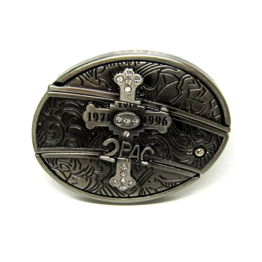 Product Image for Avelena | Modischer Punk-Gürtel aus echtem Leder für Männer, Klein Kreuz / Kein Bauchgurt