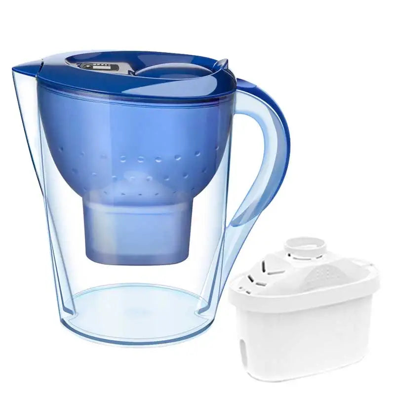Product Image for Avelena | Stilvolle Alkaline Wasserkanne Von 3,5 Litern, Blau / 1 Filter