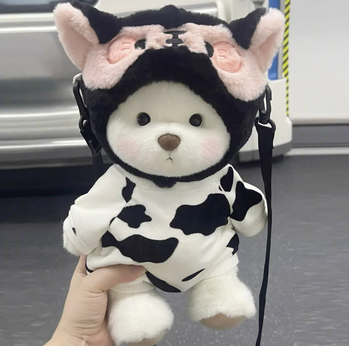 Product Image for Avelena | Niedlicher Plüsch Teddy Bär Geschenk, schwarzer Tiger Bai / schuhe nur
