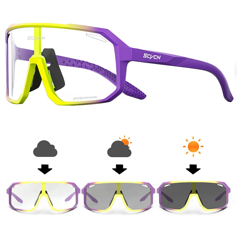 Product Image for Avelena | Outdoor Sport Fahrrad Uv400 Sonnenbrille, DZ-PC-SC-X62-09 / Photochromic-keine Box