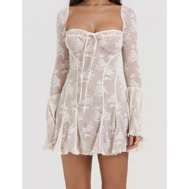 Product Image for Avelena | Schickes Weißes Kleid für Frauen, Weiß / S