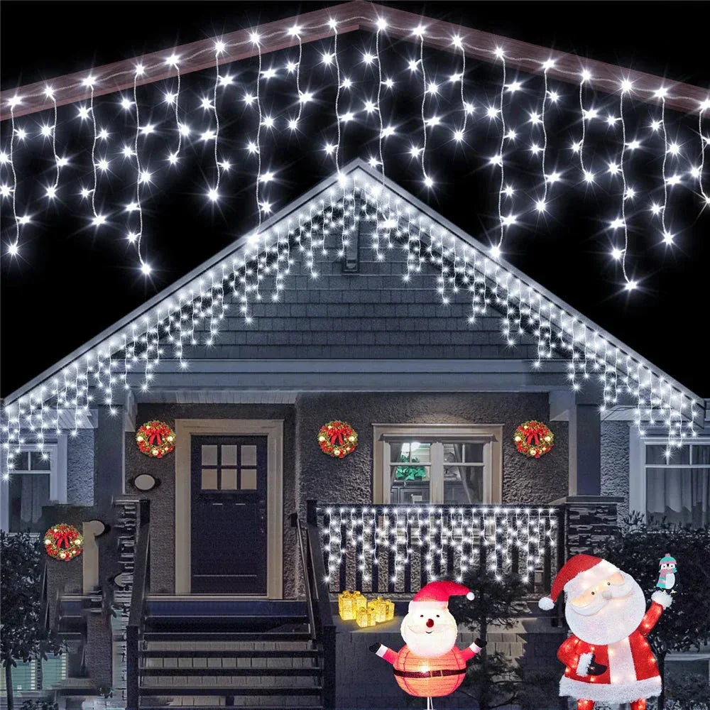 Product Image for Avelena | Weihnachtslichter Verzaubernde Sonnenlichter für Feiertage, Weiß / 7.5M - 160LED