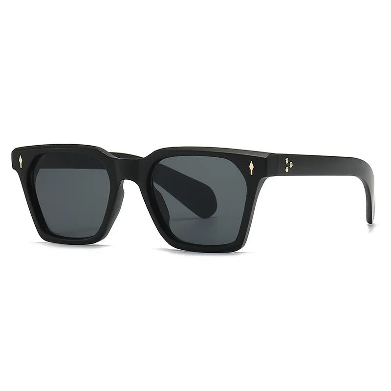 Product Image for Avelena | Männer/Frauen Stilvolle Brillen für Sport und Radfahren Vintage Rechteckige Sonnenbrillen, schwarz grau