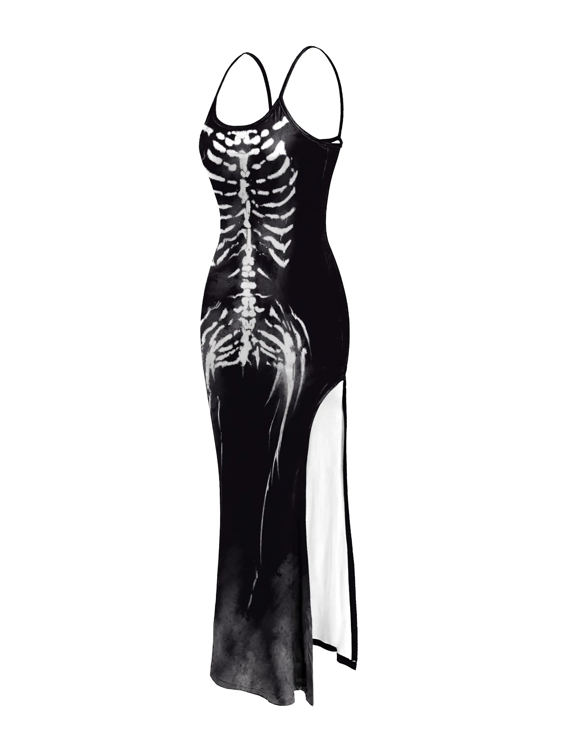 Product Image for Avelena | Bold Gothic Skeleton Kleid für Frauen, XG068-ZQ0013W / L