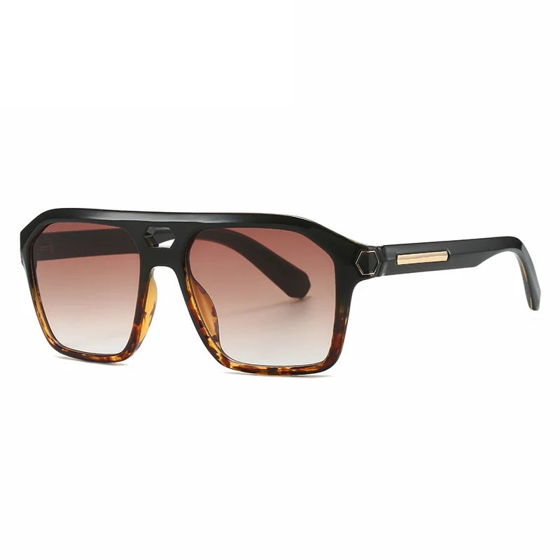 Product Image for Avelena | Uv400 Rechte Piloten Sonnenbrille für Frauen & Männer, schwarzer Leopard / wie Bild