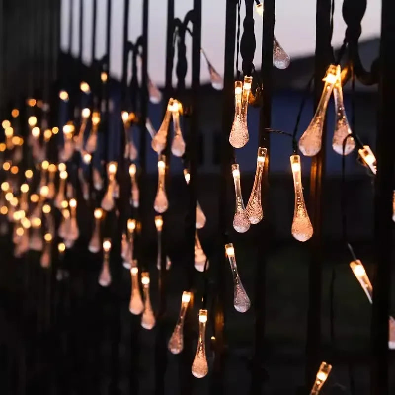 Product Image for Avelena | Flora Solarenergie Blumen Lichtkette, Lotus / 7M 50 LEDs 8 Modi