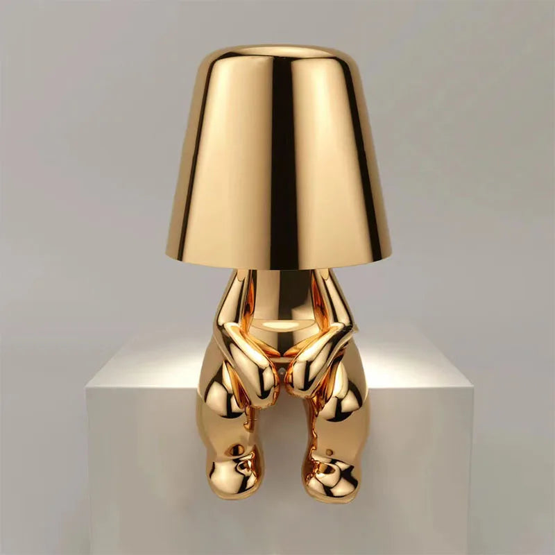 Product Image for Avelena | Goldenglow Tischlampe Italienische Eleganz Erleuchten Sie Mit Charme Und Raffinesse, Thinkers Lampen 04