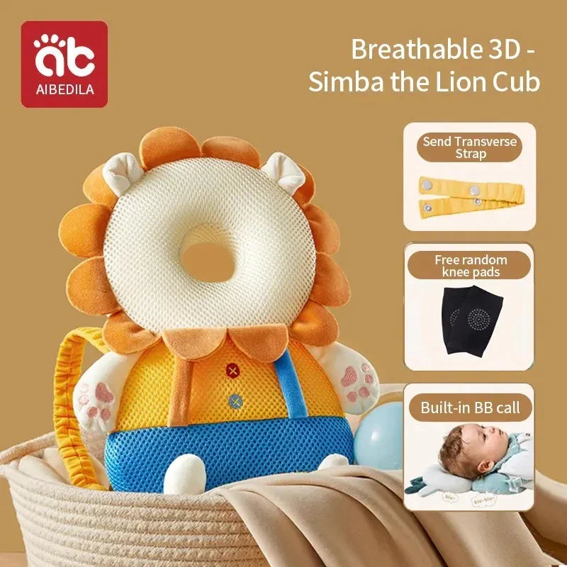 Product Image for Avelena | Neugeborenen Baby Kopf Schutzkissen - Kindersicherheit, 3D Löwe / KINA