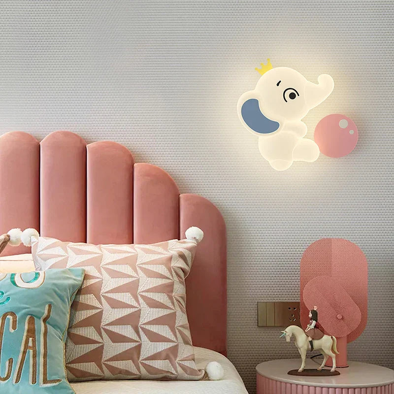 Product Image for Avelena | Lampe Süße Wandlampe für Kinder, Olifant D / 3 Lichtfarbe / AC 220V-240V