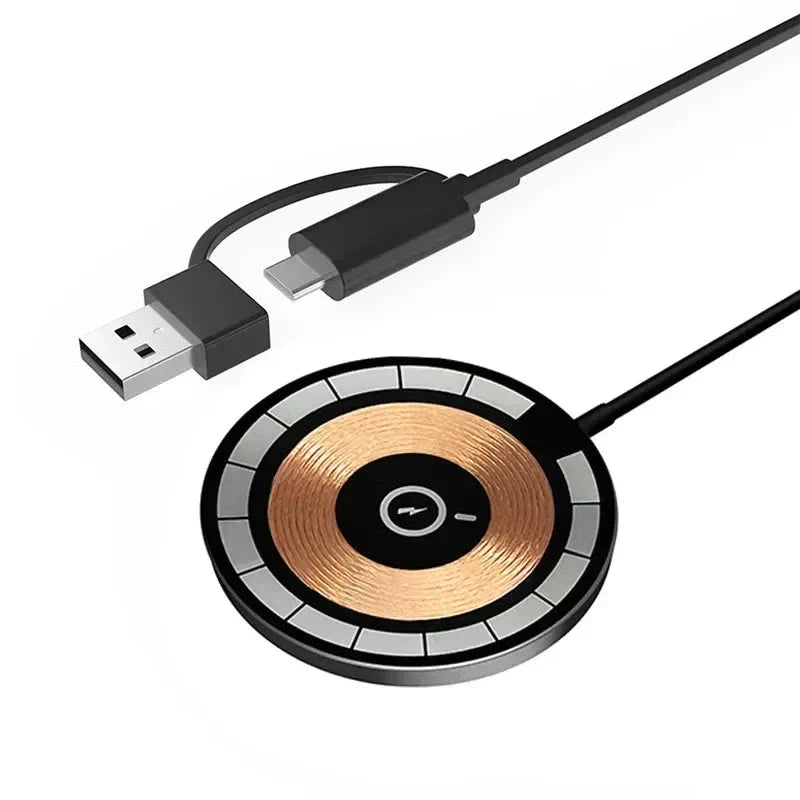 Product Image for Avelena | Pro Drahtloser Magnetischer Ladegerät 100W, Type C und USB A