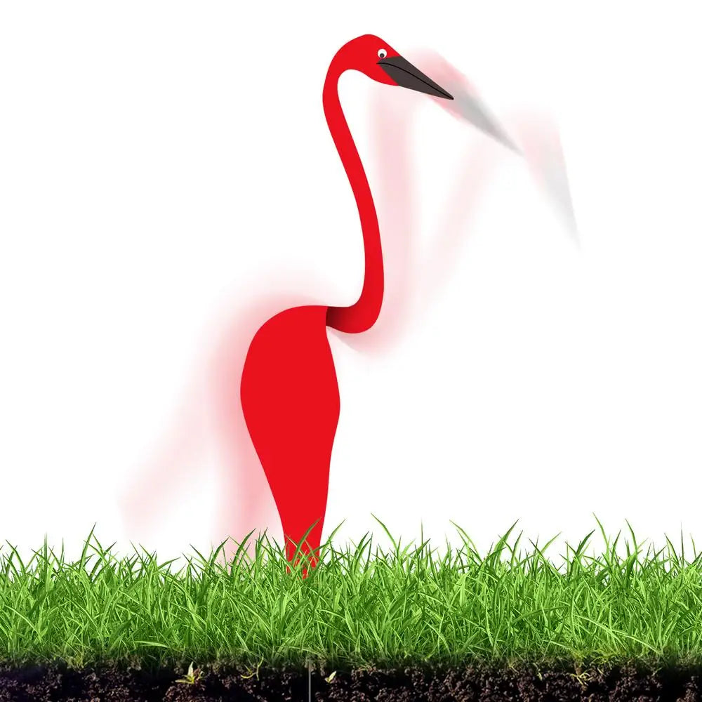 Product Image for Avelena | Flamingowhirl Windspinner Verzauberter Garten Dein Elegante Bewegung, Lebendiger Charme, Recht rot