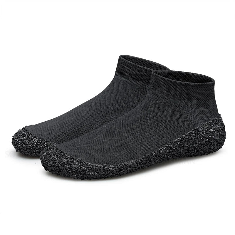 Product Image for Avelena | Happy Sockshoes Atmungsaktive Socken Wie Schuhe, Schwarz / 39