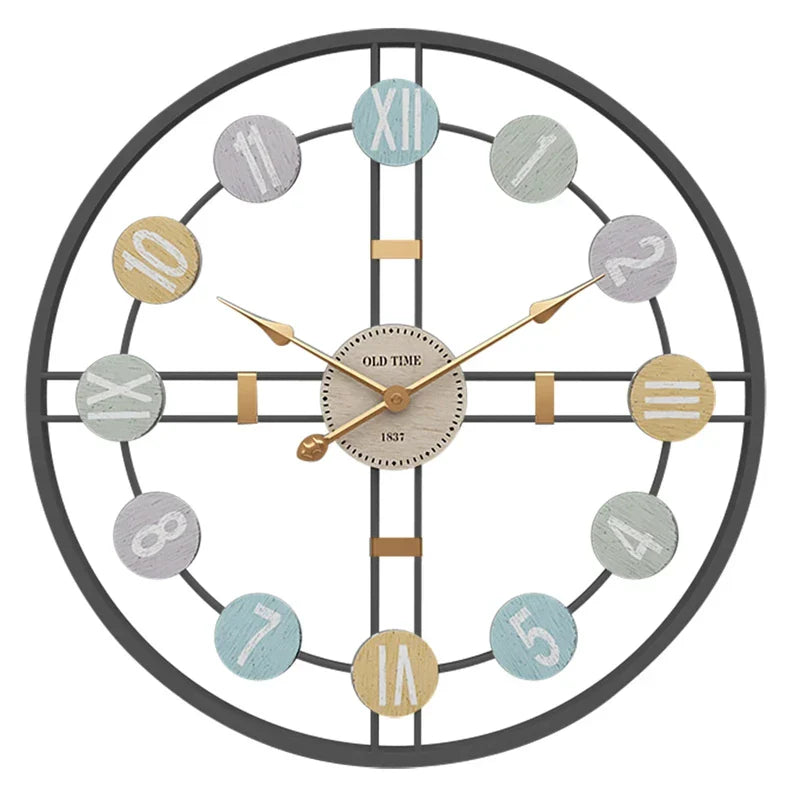 Product Image for Avelena | Vintage Große Wanduhr, Schwarz