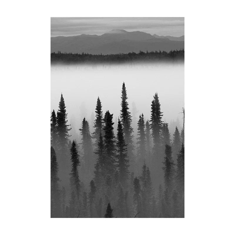 Product Image for Avelena | Northern Wilderness Eagle Ecke Landschaft Wandkunst Fine Art Leinwanddrucke Bilder für Wohnzimmer Esszimmer Nordic Innenarchitektur, 5 / 