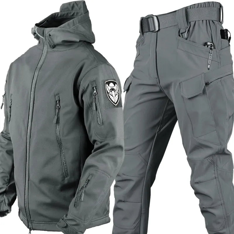 Product Image for Avelena | Aspen Windbreaker-Jacke & Hose Set | Der perfekte Schutz vor Wind und Regen, Grau / XL