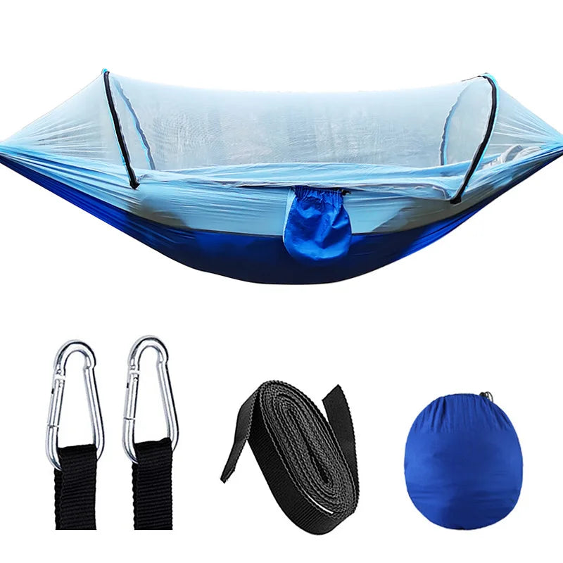 Product Image for Avelena | Outdoor Hängematte mit Moskitonetz Skynest, Blau