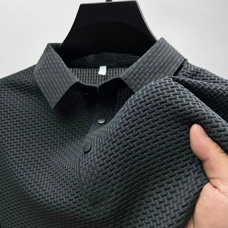 Product Image for Avelena | Herren Polo Golf Shirt mit Viertelreißverschluss, Armee Grün / 4XL