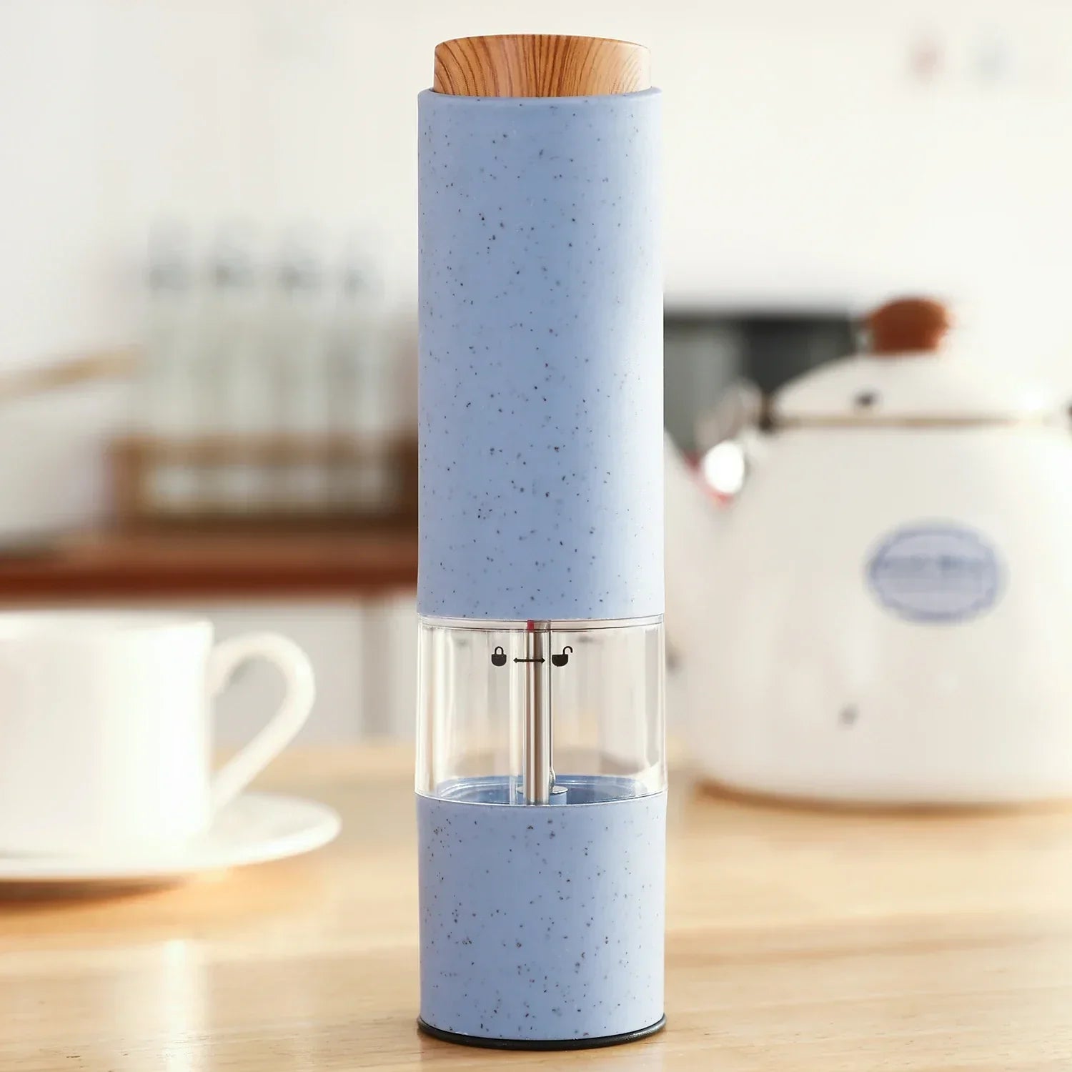 Product Image for Avelena | Moderne Elektrische Kräutermühle für Küche, Blau