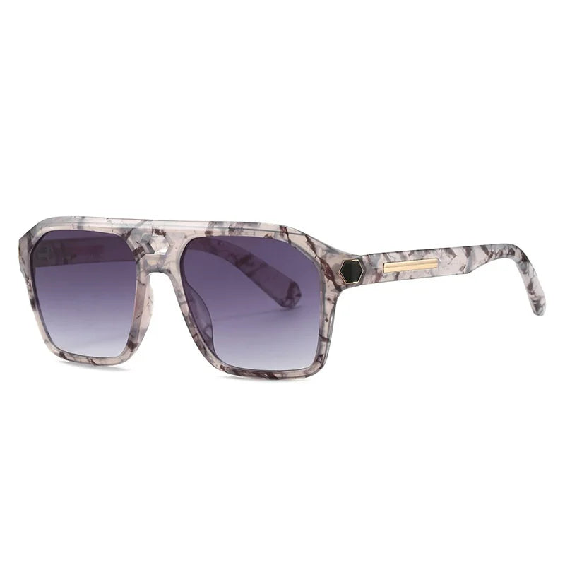 Product Image for Avelena | Frauen Quadrat Pilot Uv400 Sonnenbrille, Blume / wie Bild
