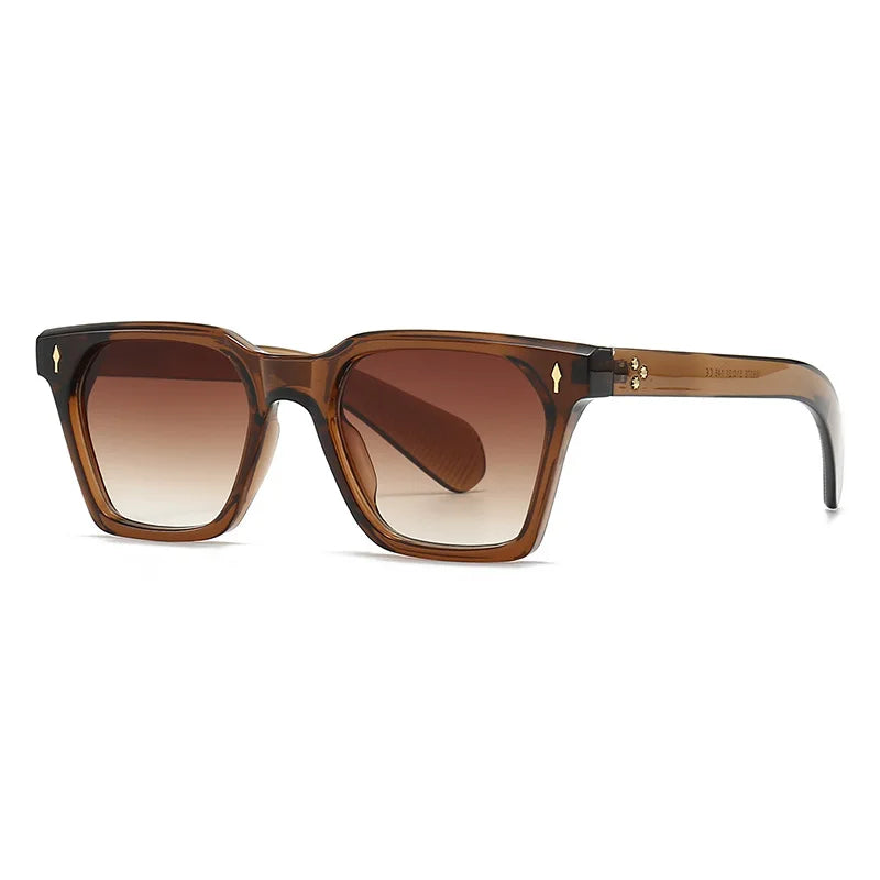 Product Image for Avelena | Männer/Frauen Stilvolle Brillen für Sport und Radfahren Vintage Rechteckige Sonnenbrillen, braun