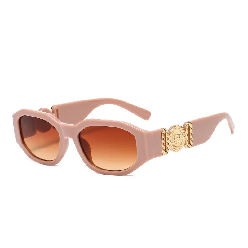 Product Image for Avelena | Retro Uv400 Rechte Sonnenbrillen für Männer & Frauen, te / wie Bild