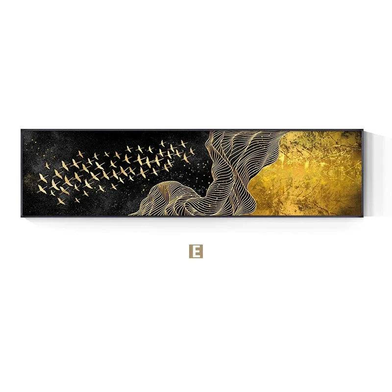 Product Image for Avelena | Glück Bringend Abstrakte Licht Luxus Farbige Breitwand Wandkunst Feine Kunst Leinwand Drucke Bilder für Über Dem Sofa Kunst für Über Dem 