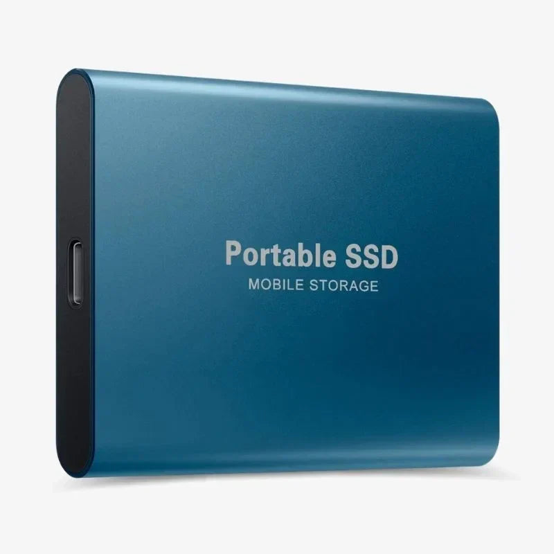 Product Image for Avelena | 16Tb/8Tb/4Tb/2Tb/1Tb Ultra Schnelle Externe Ssd, Blau / 2TB SSD