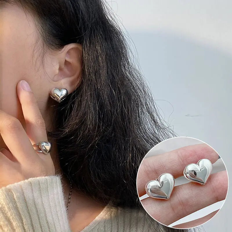 Product Image for Avelena | 925 Silber Lava Stud Ohrringe: Ausdrucksvolle Persönlichkeit Schmuck, ED1473