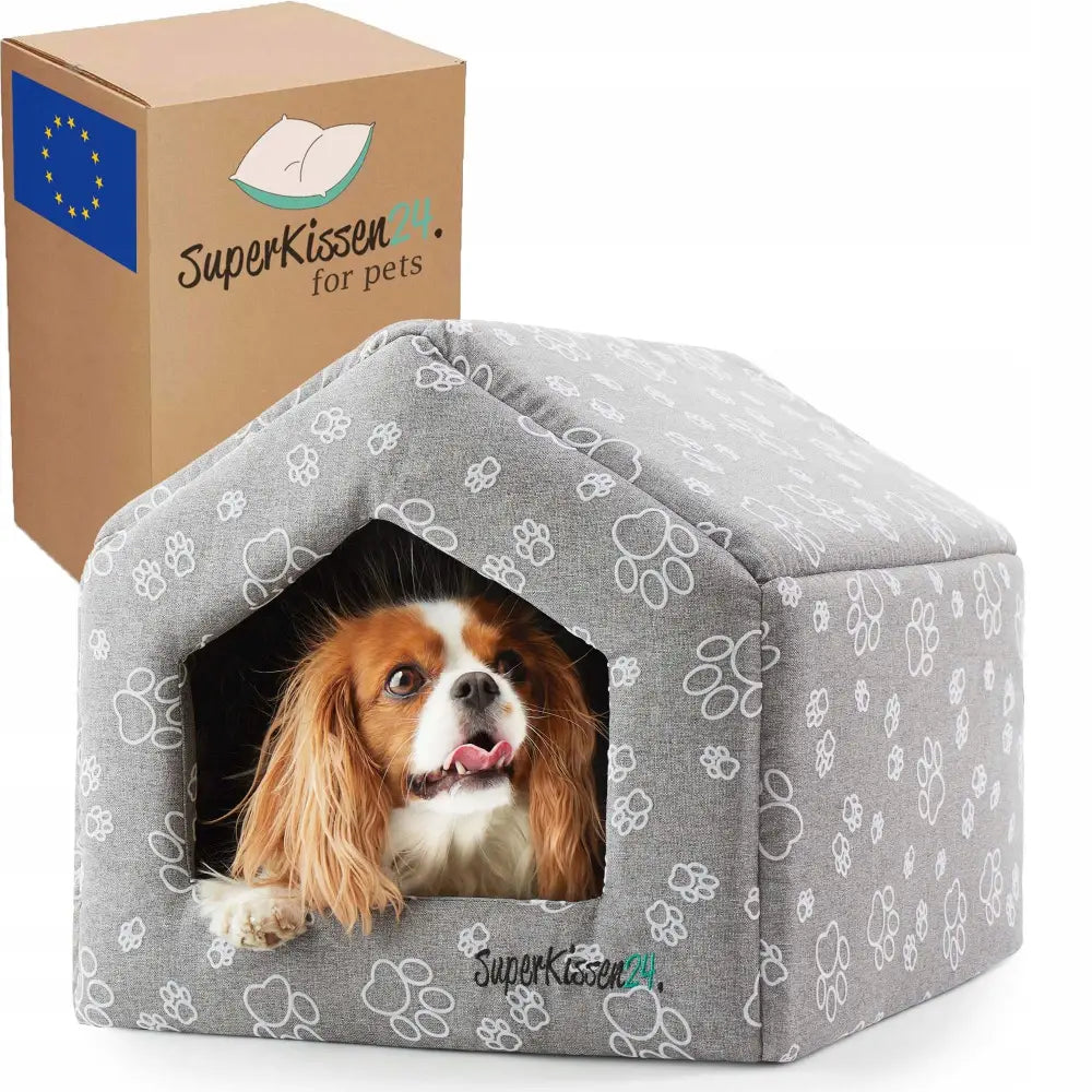 Product Image for Avelena | Hundehütte Bett für Hund und Katze L Krallen + Fell