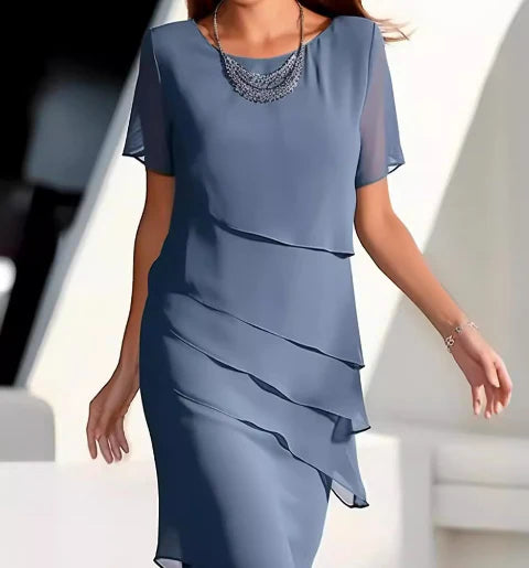 Product Image for Avelena | Mini Robe Unie Sans Manches Marine, Blau / S