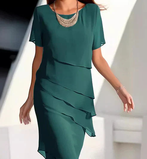 Product Image for Avelena | Mini Robe Unie Sans Manches Marine, Grün / 4XL