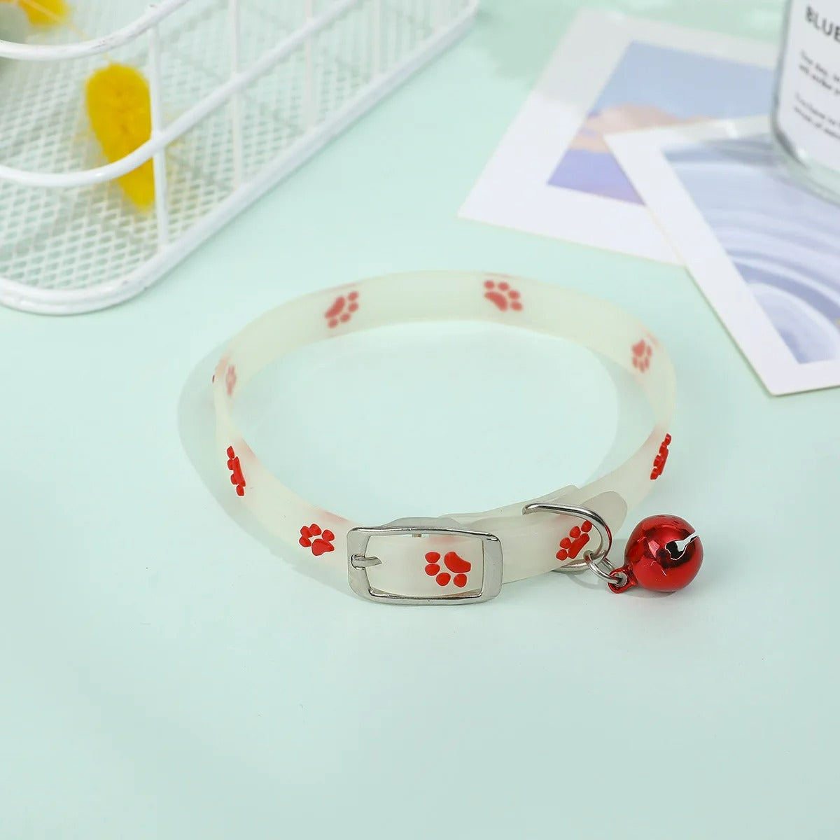 Product Image for Avelena | Glühendes Katzenhalsband, Rot