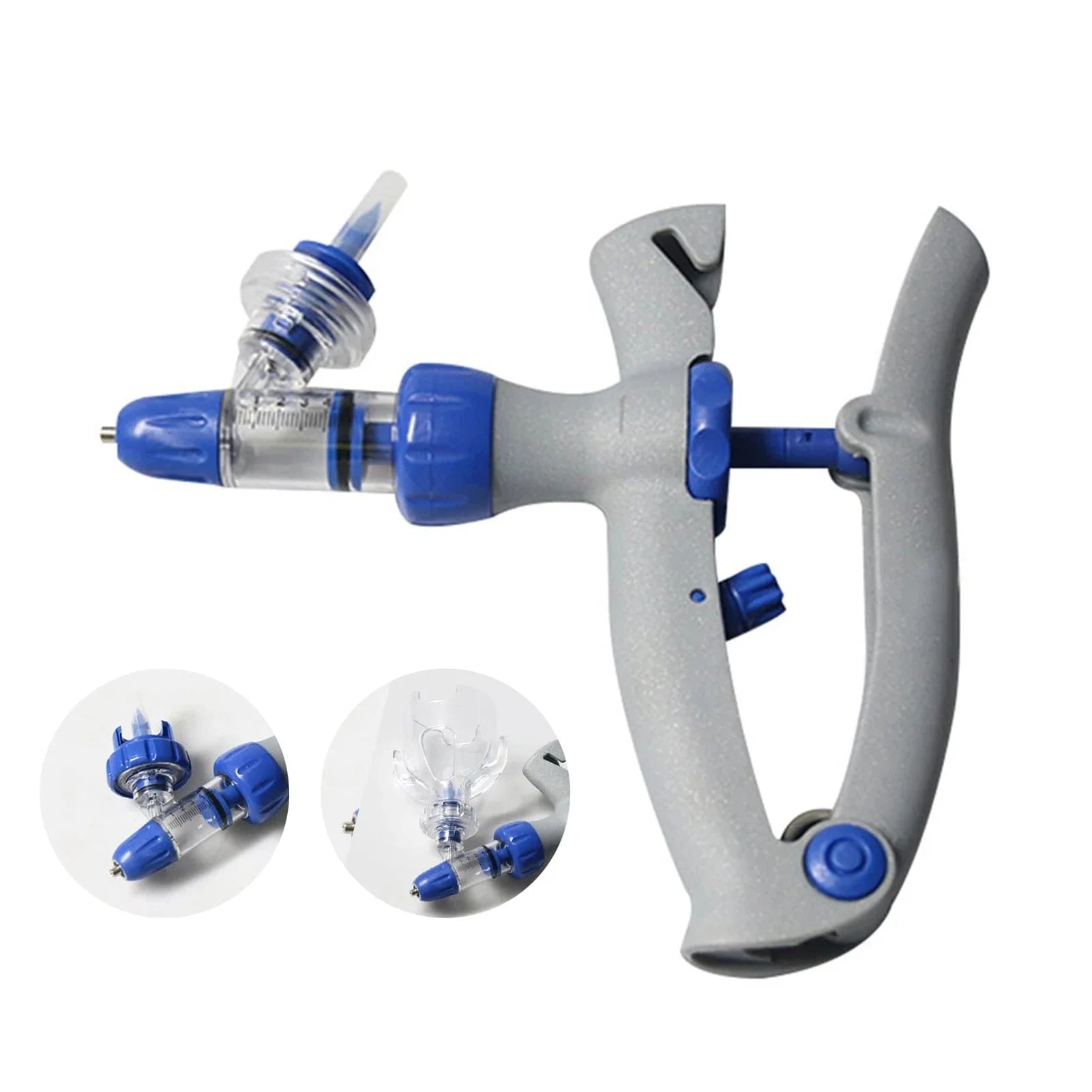 Product Image for Avelena | 1Ml/2Ml/5Ml/10Ml Spritze Gun Veterinär Kontinuierliche Spritze Tierinjektion Verstellbarer Impfstoff Für Nutztiere Schwein Rind Schaf, 1ml