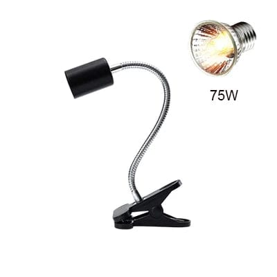 Product Image for Avelena | Uvb E27 Pet Reptilienbeleuchtung Clip-On Glühbirne Lampenständer Schildkröte Wärmelampe Set für Schildkröten Licht Eichhörnchen Beleuchtung 