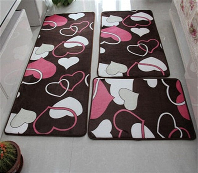 Product Image for Avelena | 3 PC Soft Anti-Rsk Matte Set, Herzen
