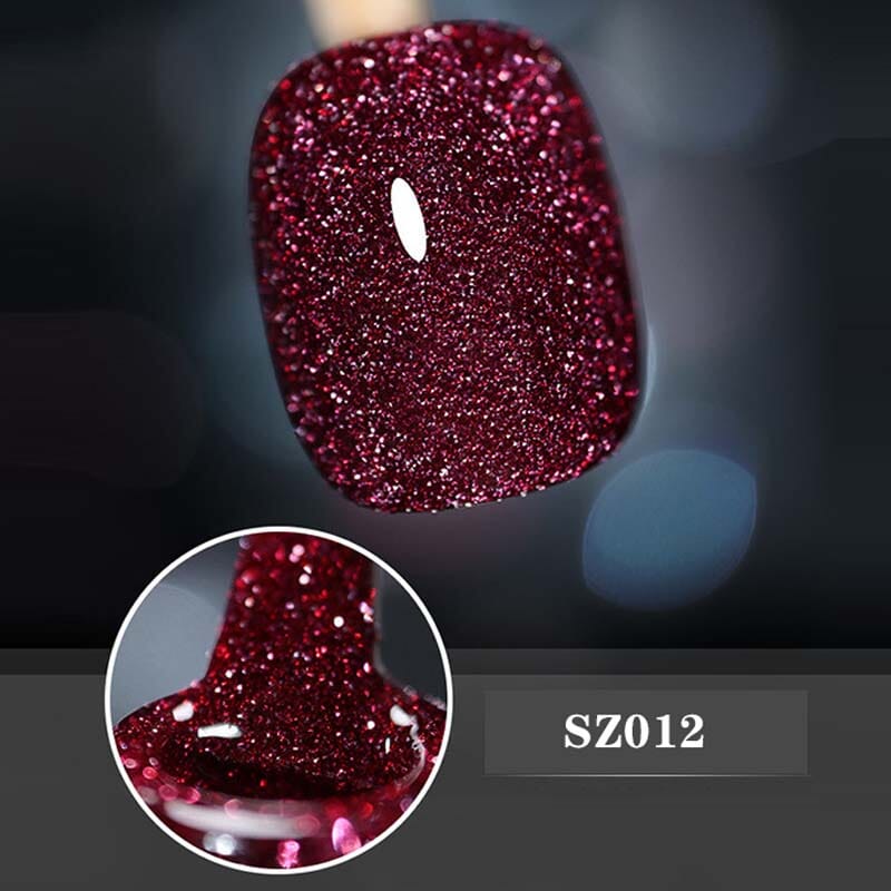 Product Image for Avelena | Dichte Glitter Nagellack, 1 x Nagellack / Rötlich lila