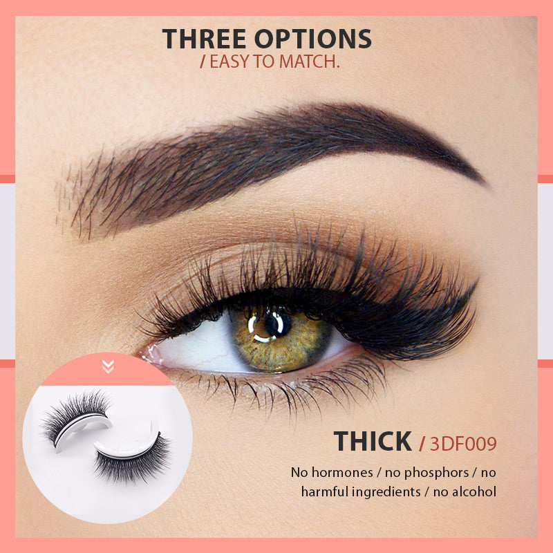 Product Image for Avelena | Wasserdichte & Wiederverwendbare Selbstklebende Wimpern, Dick / 5 Paar GROßER VERKAUF - KAUFE 3, BEKOMME 2 KOSTENLOS