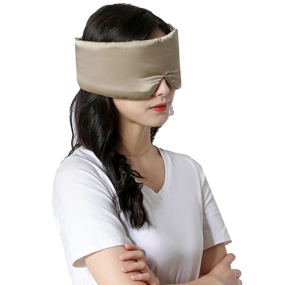 Product Image for Avelena | Luxus Seiden Schlafmaske Silkdream, Khaki