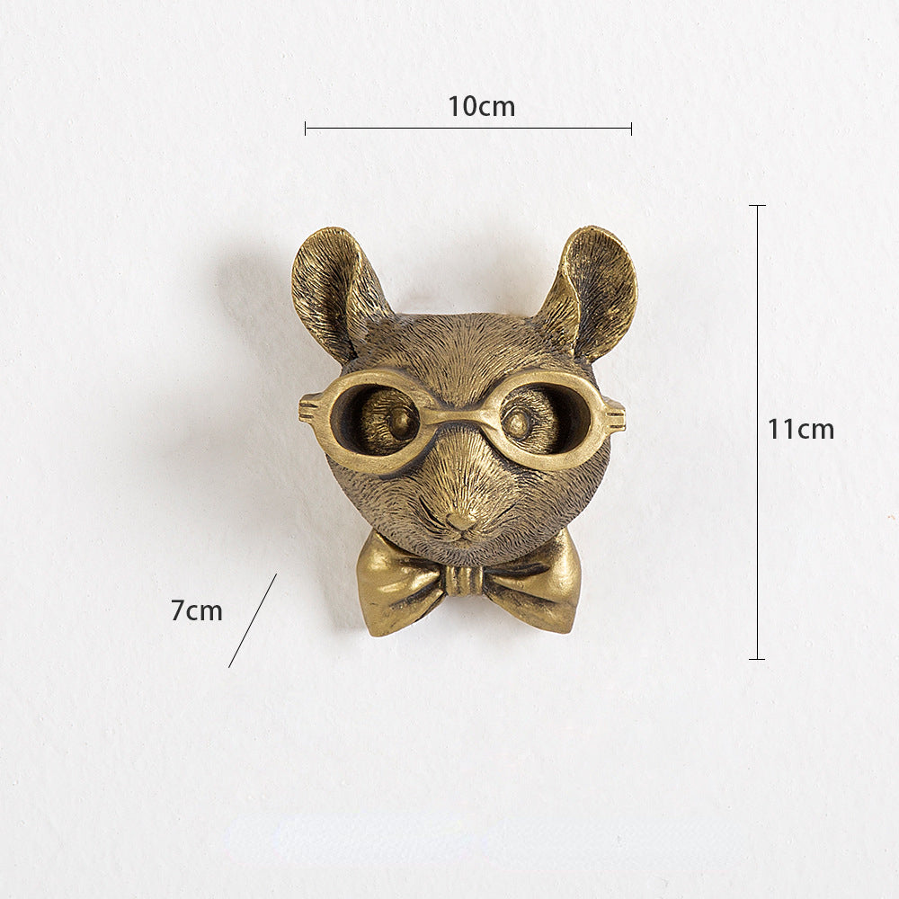 Product Image for Avelena | Frankie Hirschkopf Wandmontage, Ratte