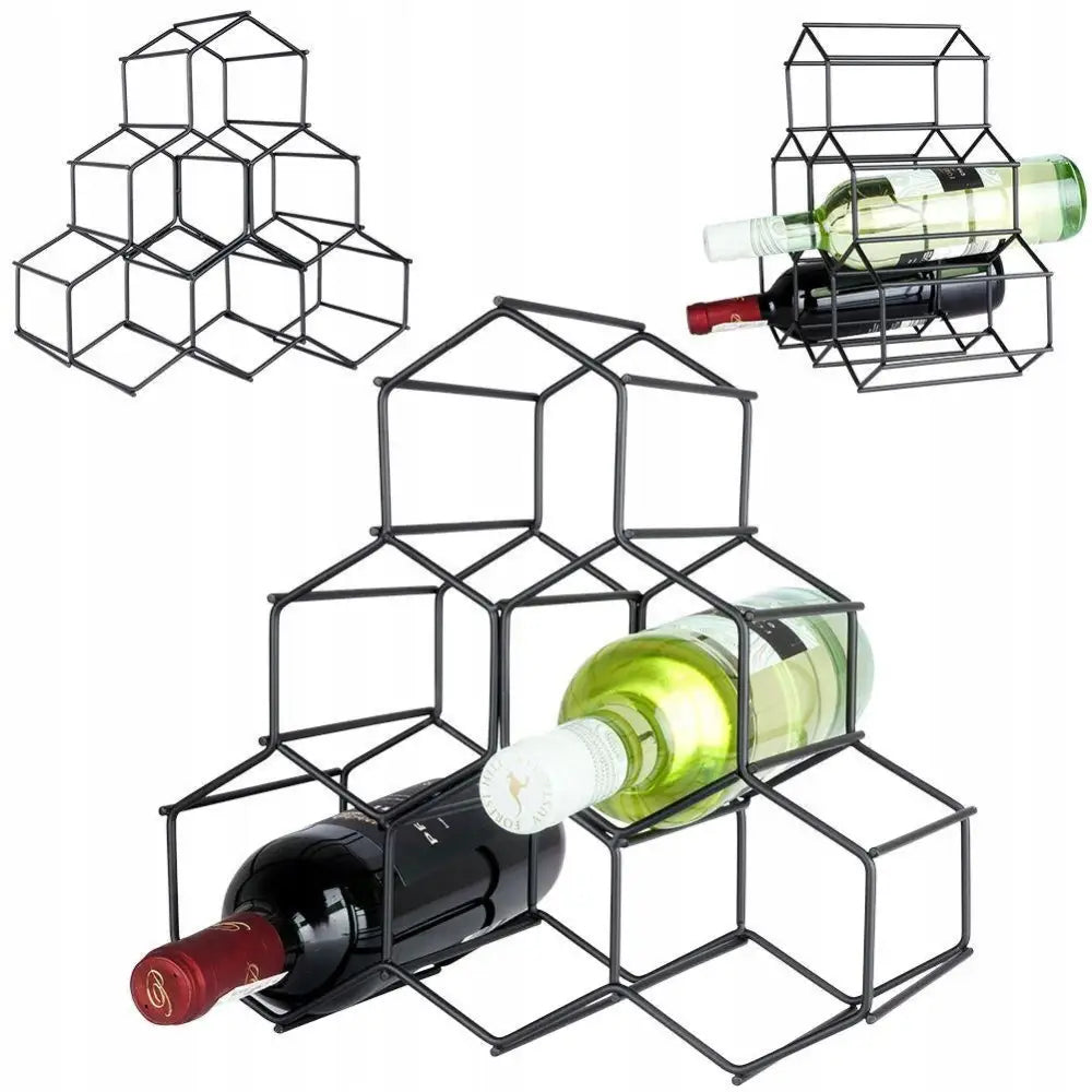 Product Image for Avelena | Weinhalter Weinregal Schrank Regal für Weinflaschen Schwarz