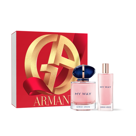 Giorgio Armani My Way Gift Set 50ml EDP Spray & 15ml Travel Spray