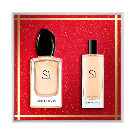 Armani Si Gift Set 50ml EDP Spray & 15ml Travel Spray