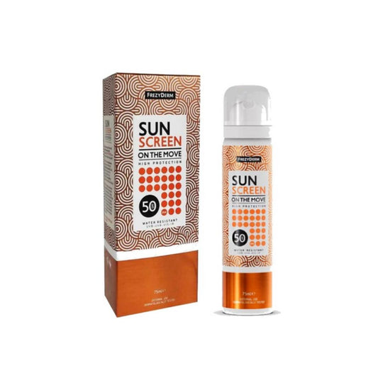 Frezyderm Face Sun Screen Spray SPF50 On The Move 75ml