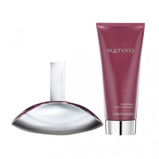 Calvin Klein CK Euphoria Gift Set 50ml EDP & 100ml Body Lotion