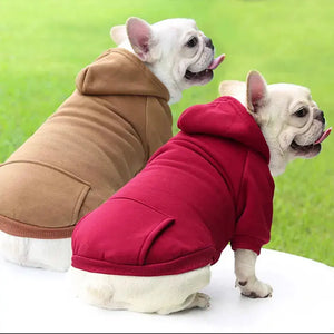 Recommended Cute Dog Apparel Two-legged Clothes with Pocket - StepbyStep