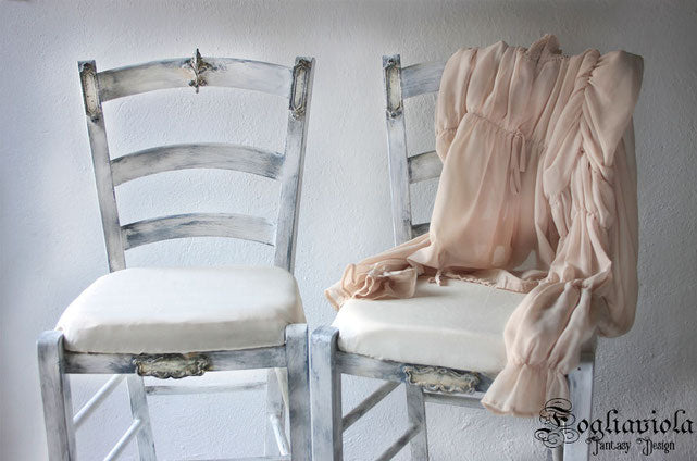 sedie in stile shabby chic