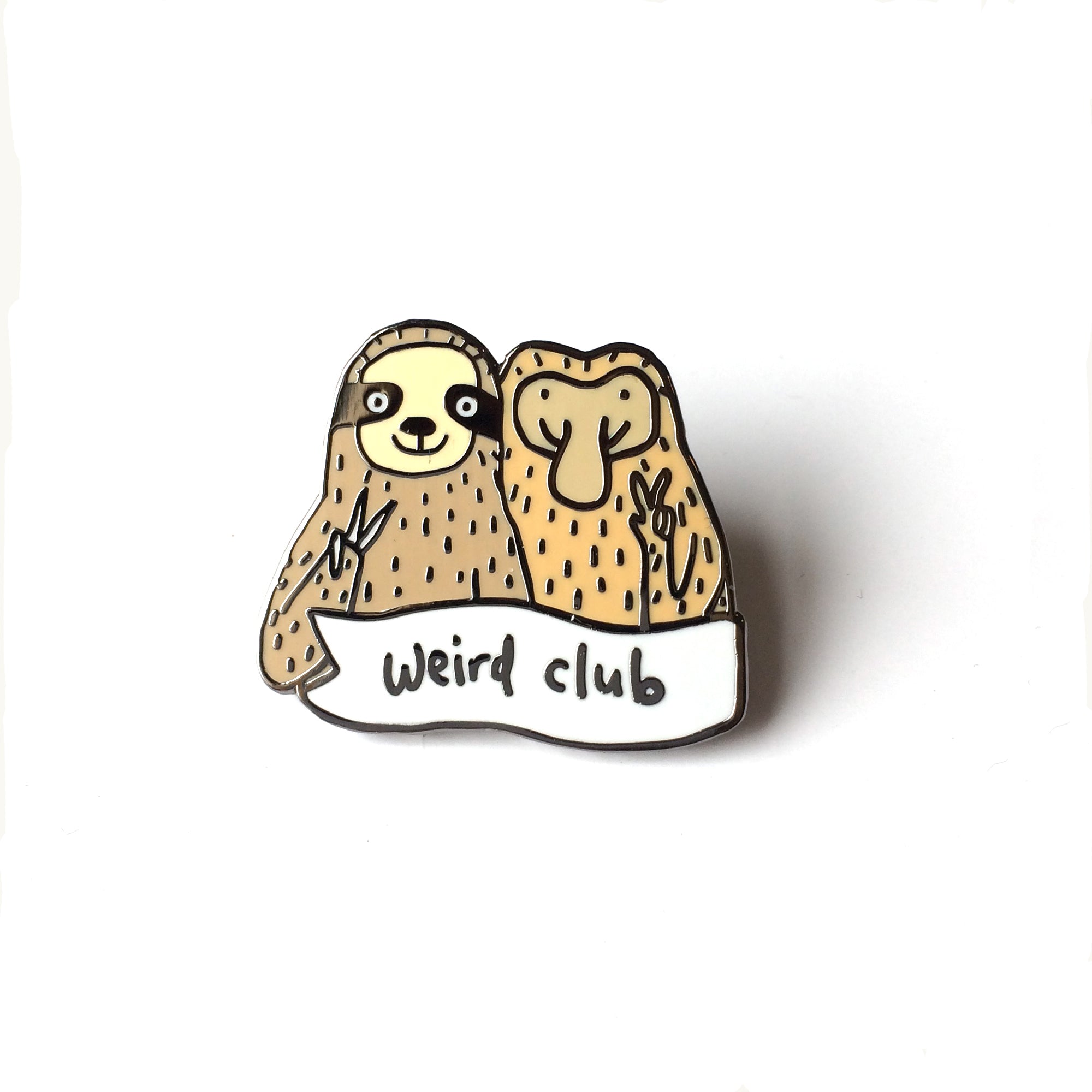 Weird Club Enamel Pin Badge – sarahrayshop