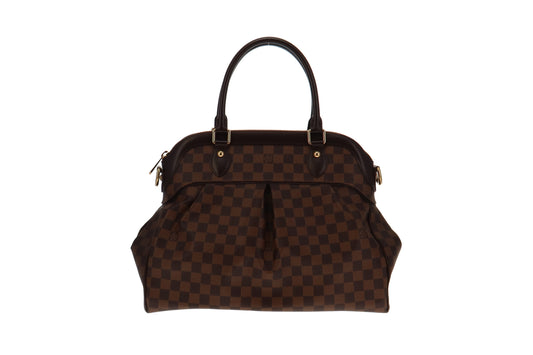 LOUIS VUITTON Damier Ebene Trevi PM Louis Vuitton Monogram Ellipse