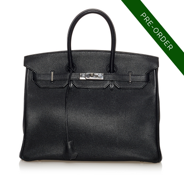 Hermes Rouge Vif Clemence Leather Birkin Bag